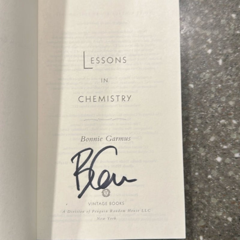 Lessons in Chemistry