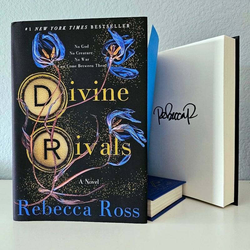 Divine Rivals SIGNED Rebecca Ross FIRST Edition (Letters of Enchantment Duology)