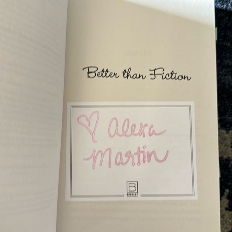 Better Than Fiction - Signed Bookplate 