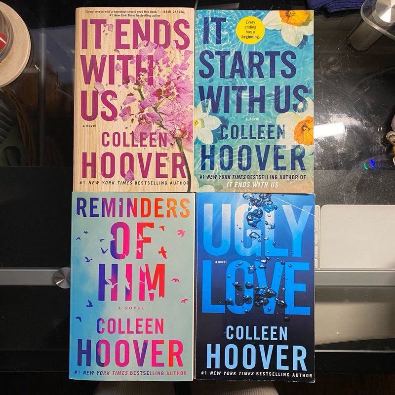 Colleen Hoover book bundle 