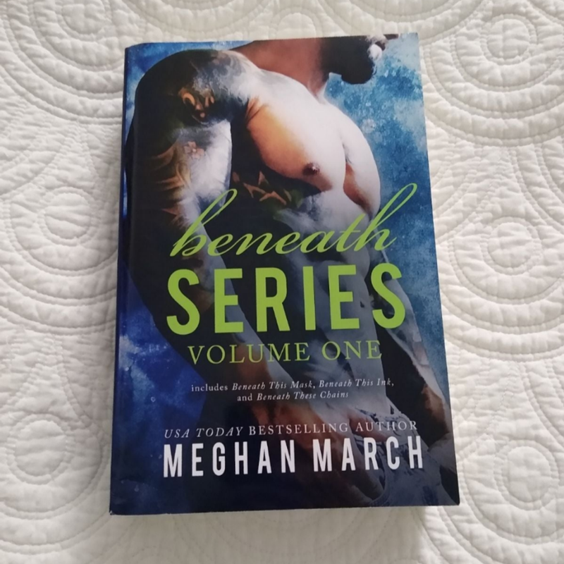 Beneath Series by Meghan March (Vol #2, signed)