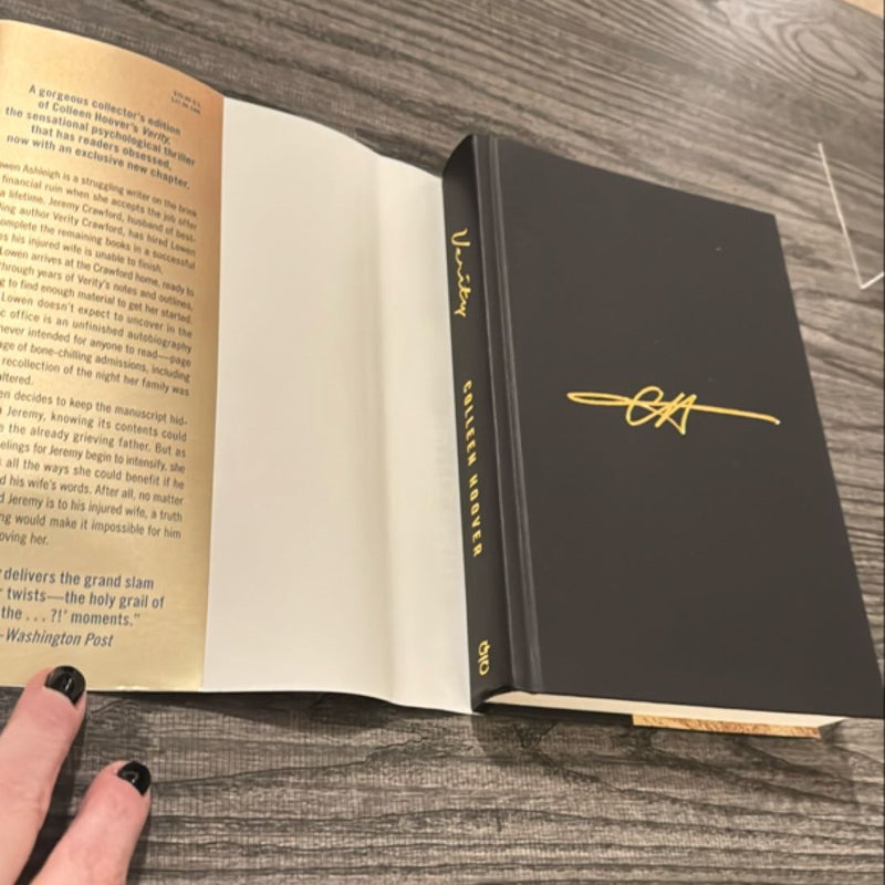 Verity Collector’s Edition with exclusive new chapter 