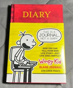 Diary Wimpy Kid Blank Journal