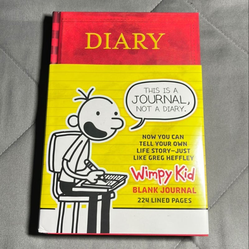 Diary Wimpy Kid Blank Journal by Kinney, Hardcover | Pangobooks