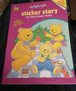 Golden Books Preschool Big Press on Stickers Sticker Story The Teddy Bears Picnic