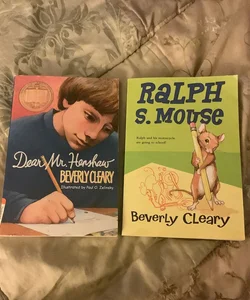 Beverly Cleary Bundle - Dear Mr. Henshaw and Ralph S. Mouse