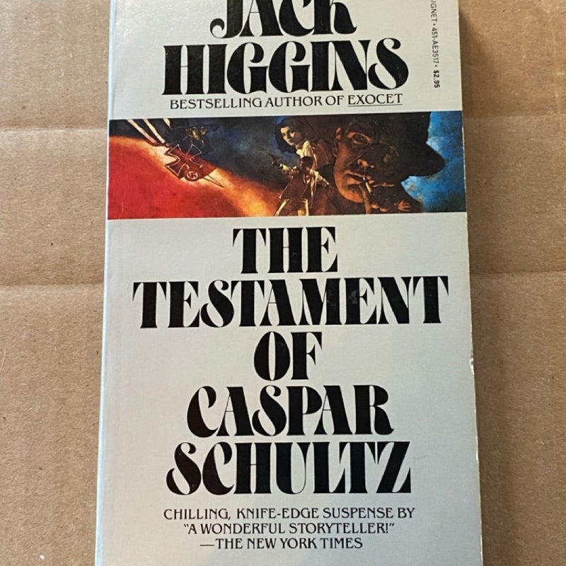 The Testament Of Casper Schultz