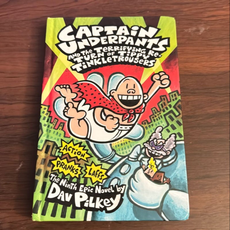 Captain Underpants and the Terrifying Return of Tippy Tinkletrousers