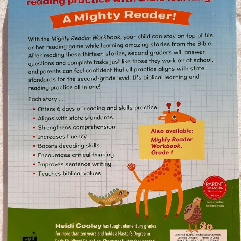 Mighty Reader Workbook Set (New, Pbk, 2018, B&H Kids) 1st & 2nd