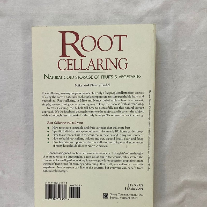 Root cellaring