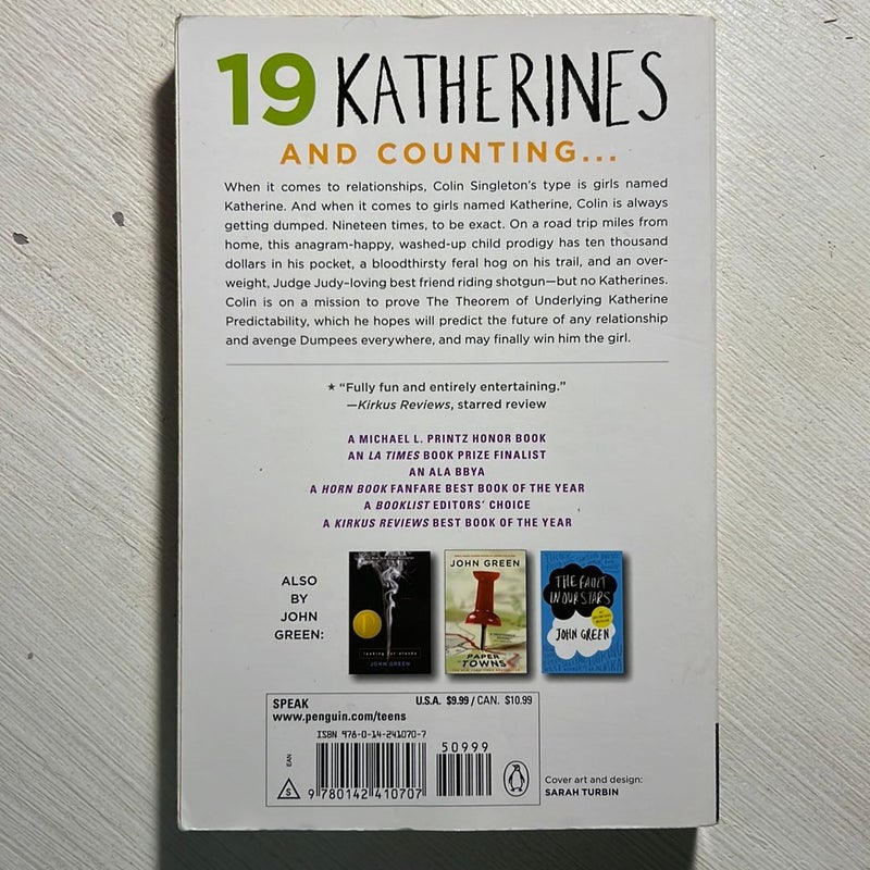 An Abundance of Katherines