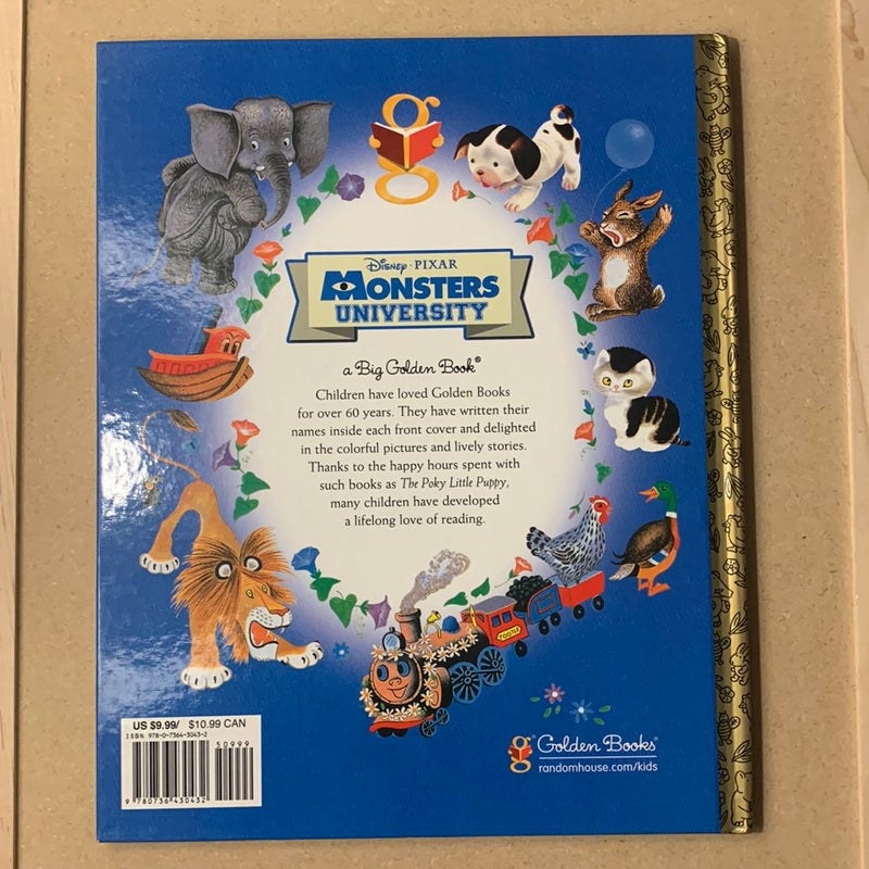Monsters University Big Golden Book (Disney/Pixar Monsters University)