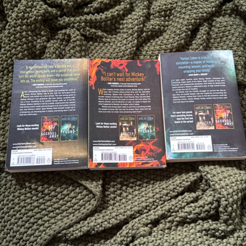 Shelter series book bundle  