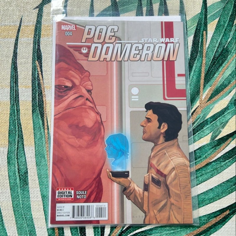 Star Wars: Poe Dameron comics set (#4, 5, 12, & 13)