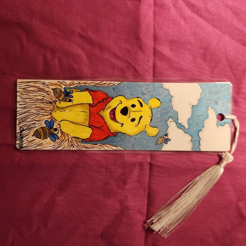 Winnie the pooh and Honey Tree Bookmark 