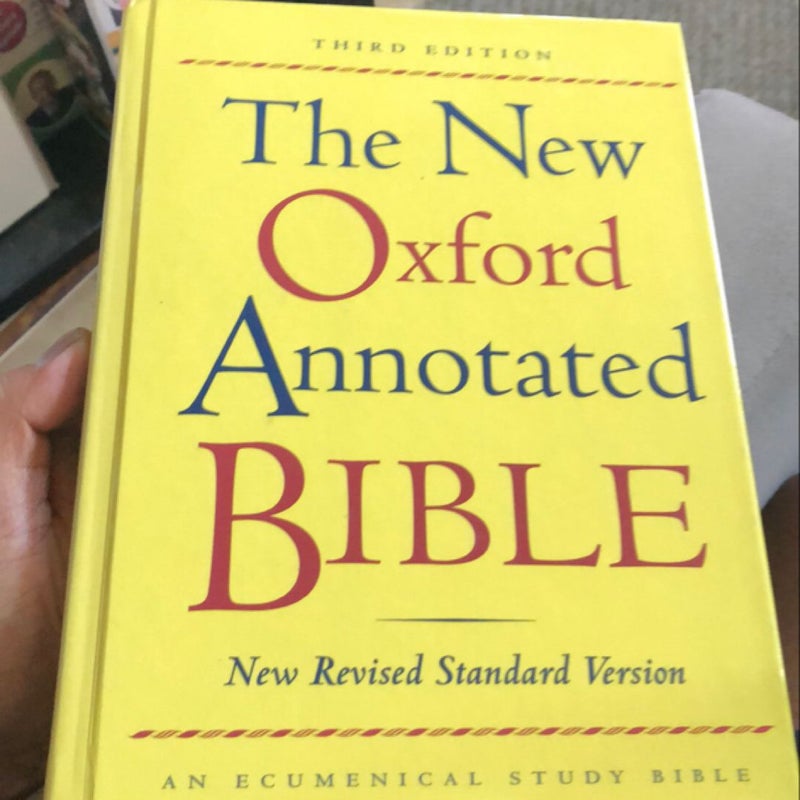 The New Oxford Annotated Bible: Third Edition, New Revised Standard Version