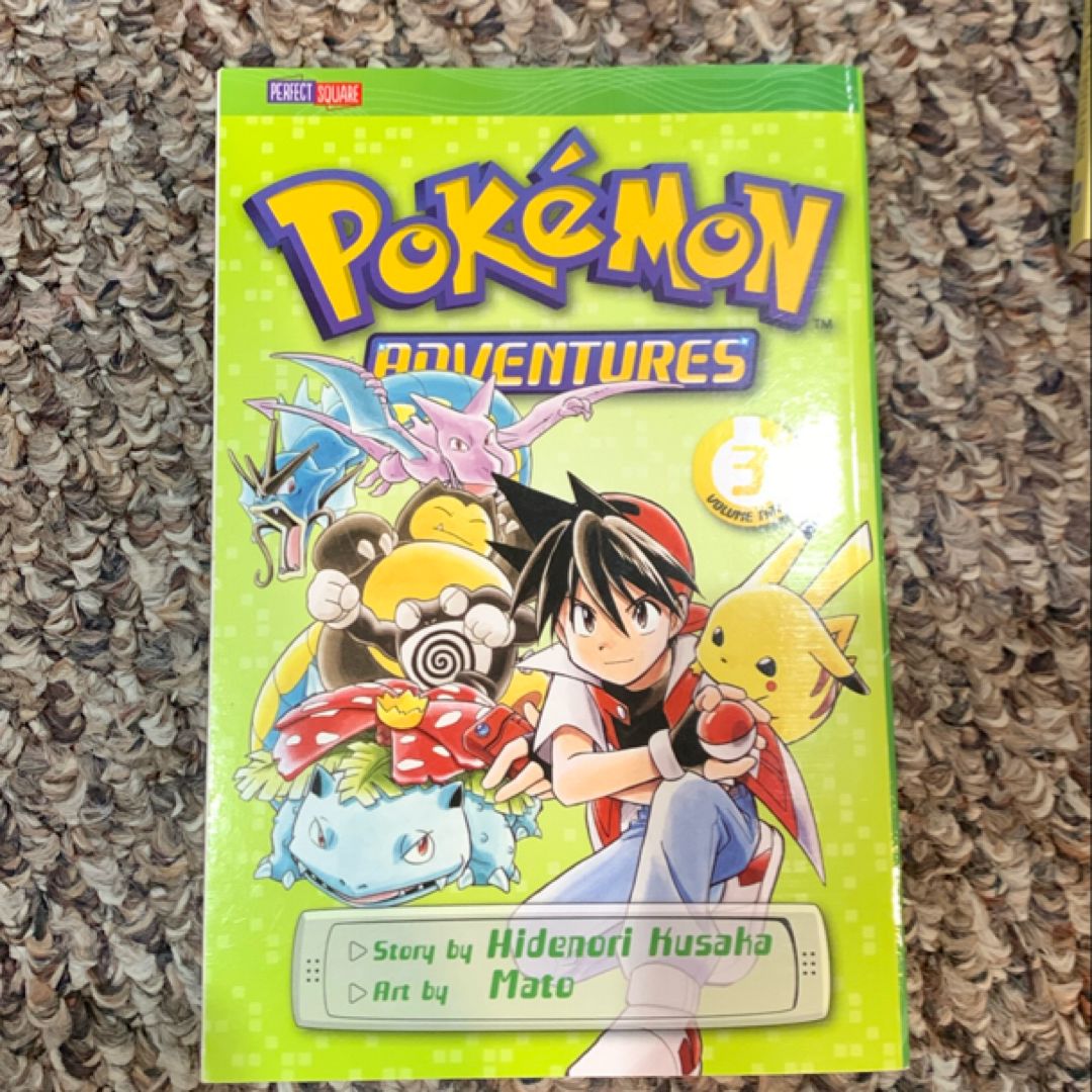 Pokémon Adventures (Red and Blue), Vol. 3