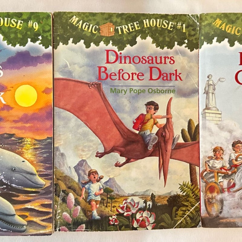 Magic Tree House Book Set #1, #9, #16