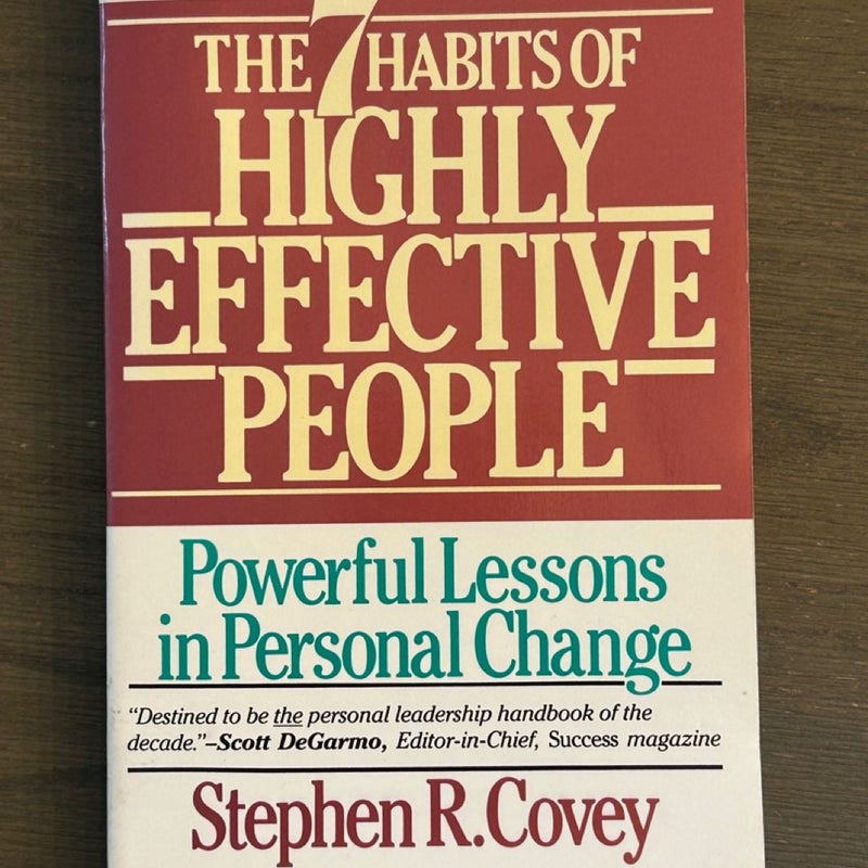 The Seven Habits of Highly Effective People