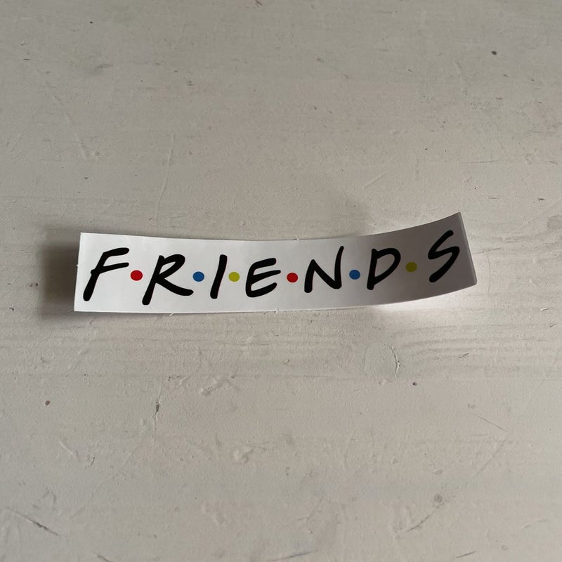 Friends sticker 
