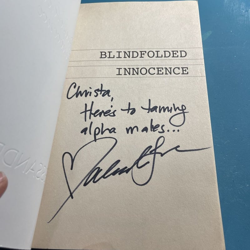 Blindfolded Innocence SIGNED by Alessandra Torre, Paperback