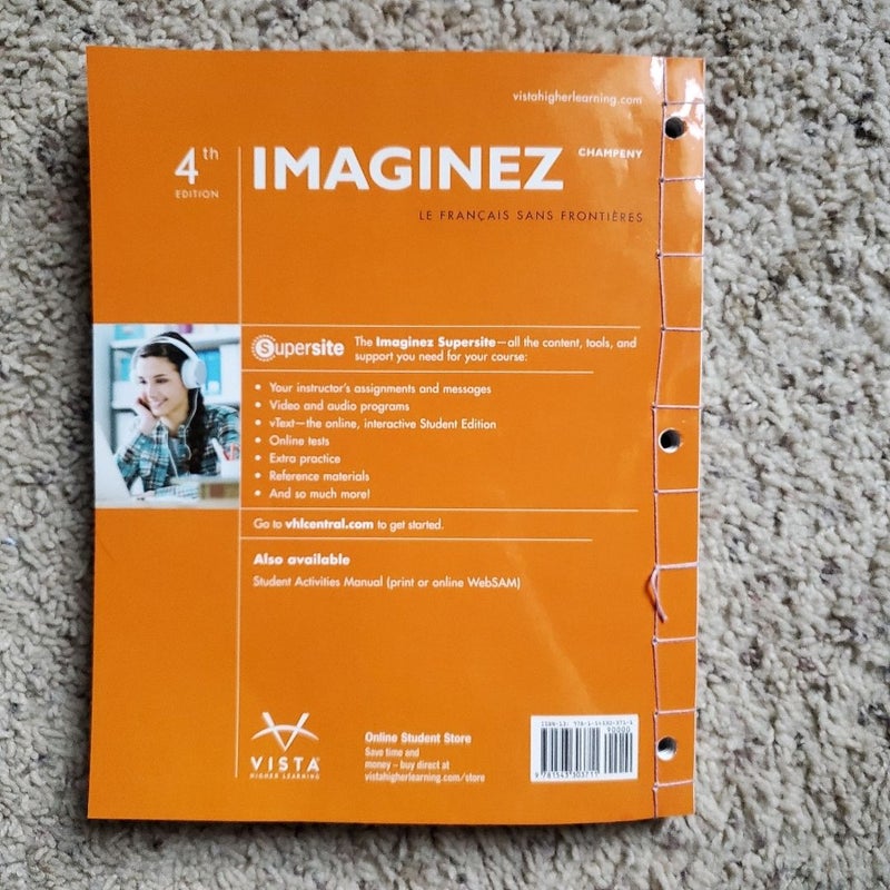 Imaginez 4e Student Edition (LL)