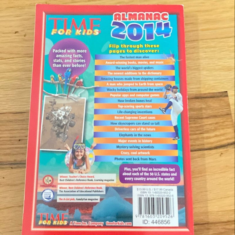 Time for Kids Almanac 2014