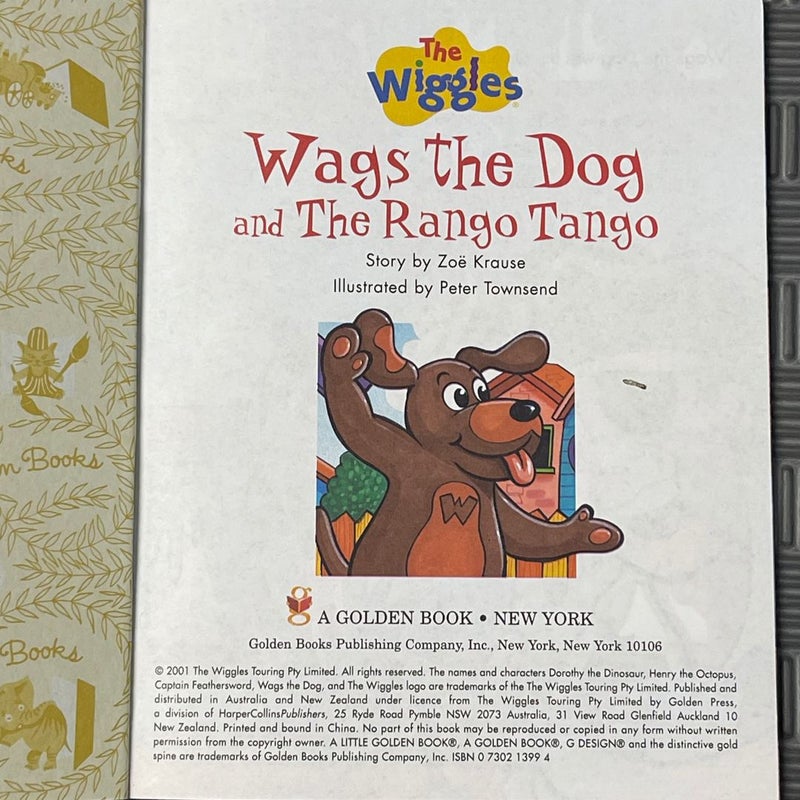The Wiggles A Little Golden Book Book Lot of 4 