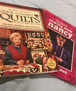 Best of Sewing with Nancy snd Debbie Mumm”s Quick Country Quilts For Every Room
