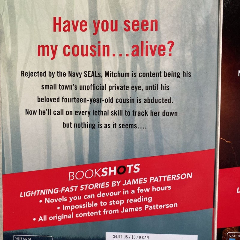 James Patterson Bookshots Lot (6 Books)