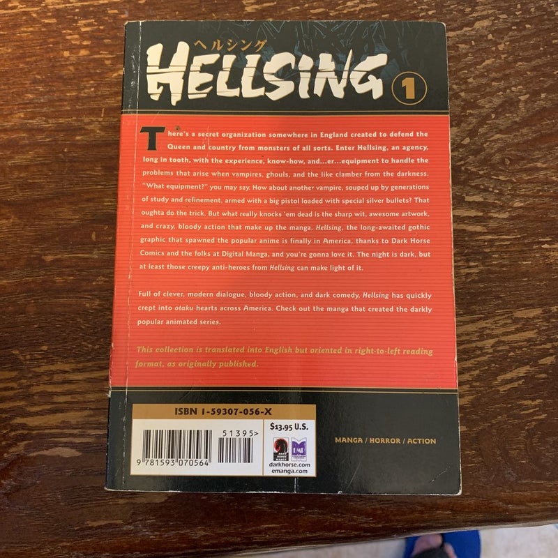 Hellsing Vol 1 