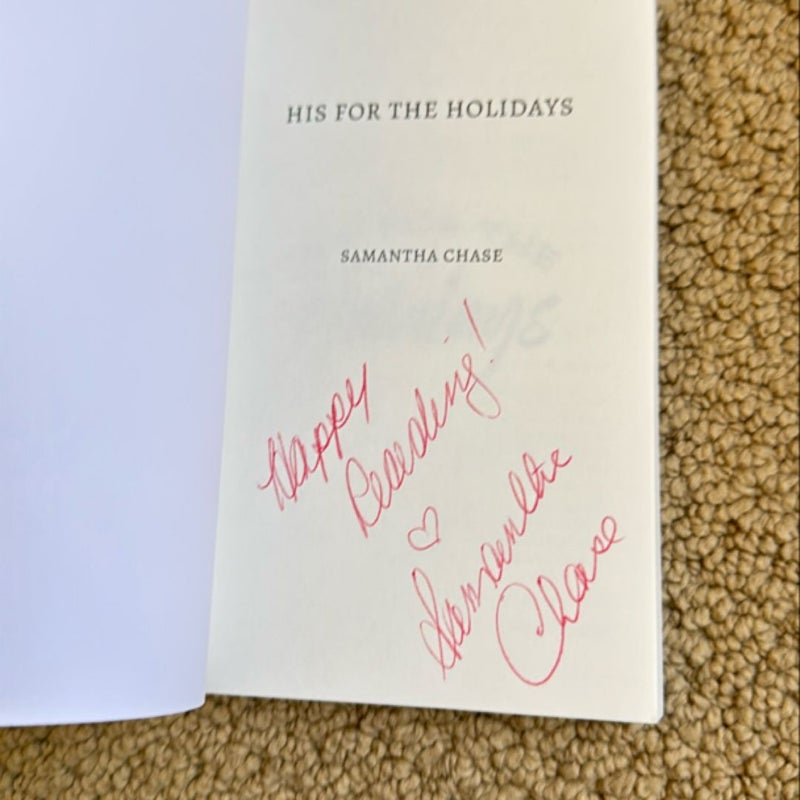 His for the Holidays *signed*