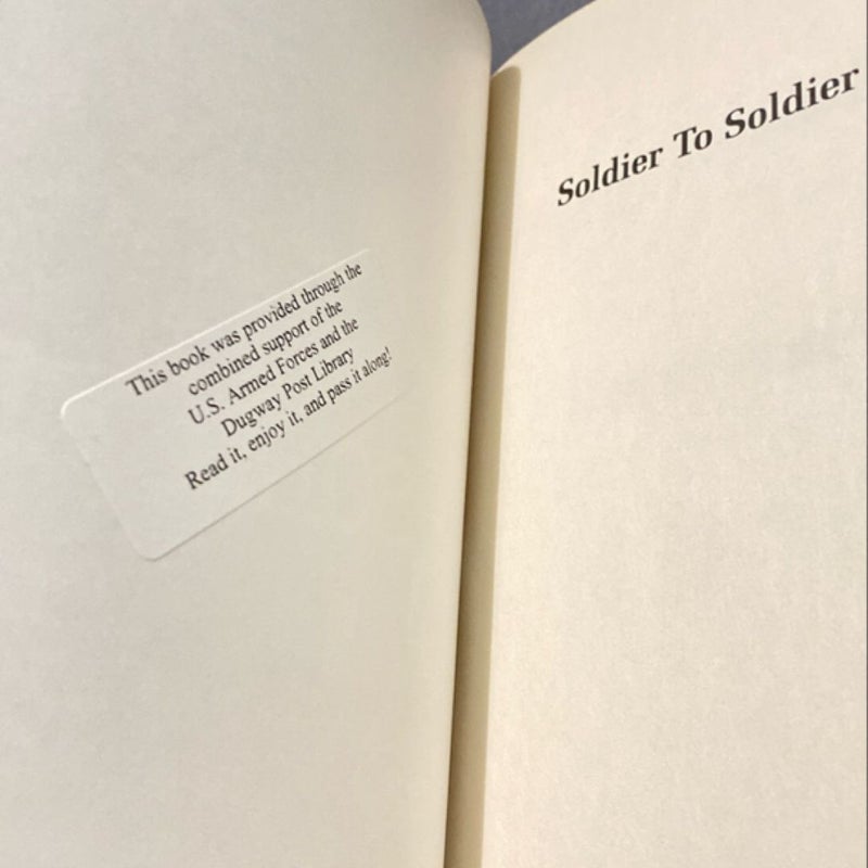 Soldier to Soldier