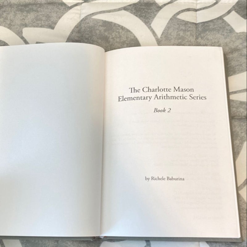 The Charlotte Mason Elementary Arithmetic Series, Book 2