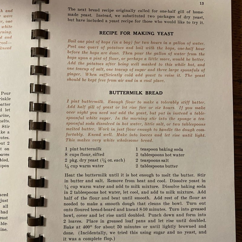 An Army Wife's Cookbook