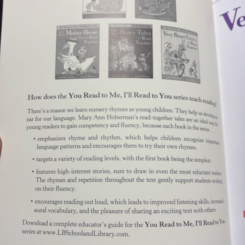 Very Short Fables to Read Together
