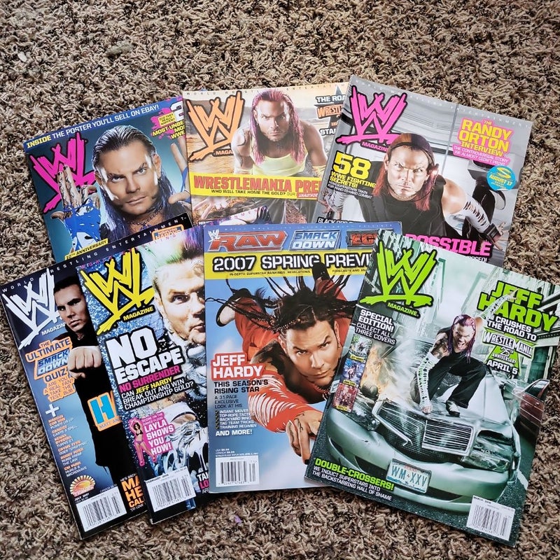 WWE magazines