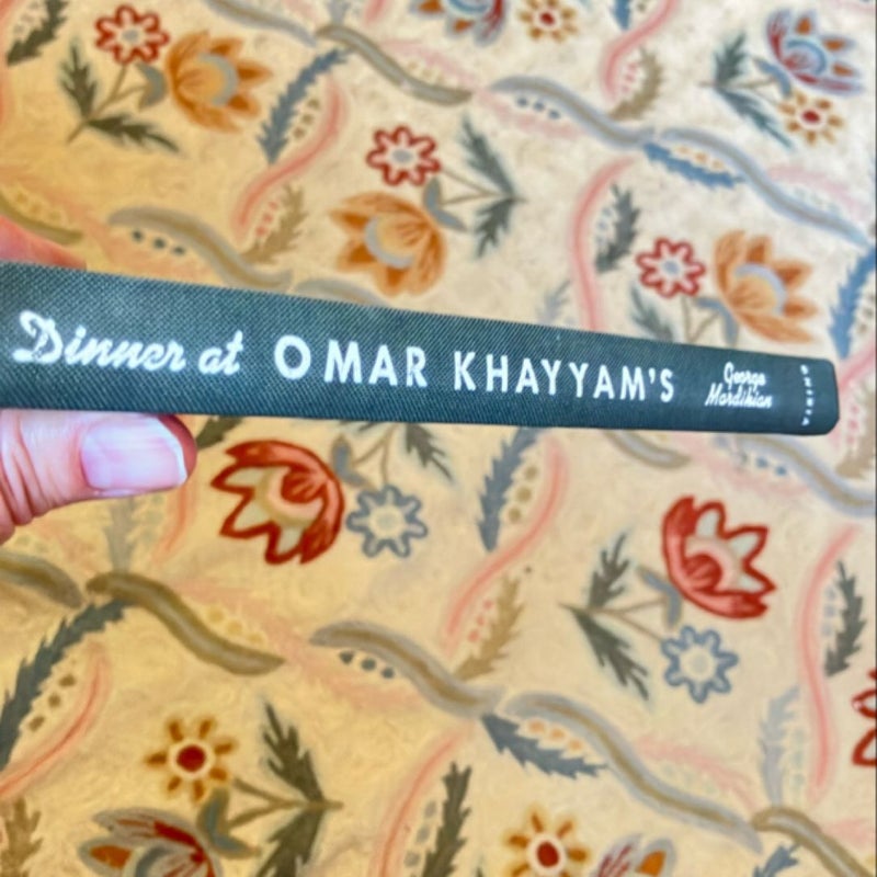 Dinner at Omar Khayyam’s-Author Signed