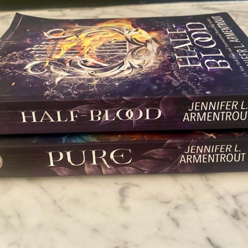 OOP Half-Blood & Pure (Covenant series)