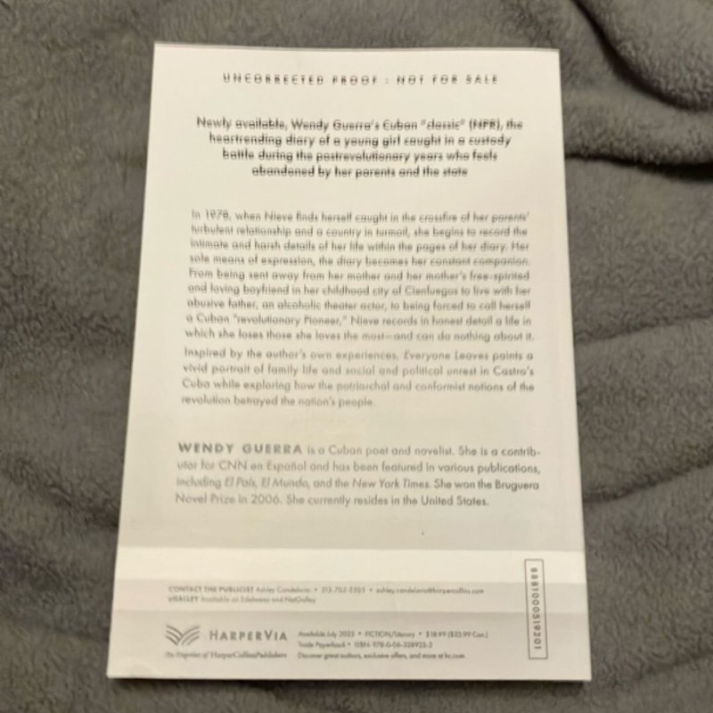 Everyone Leaves (ARC)