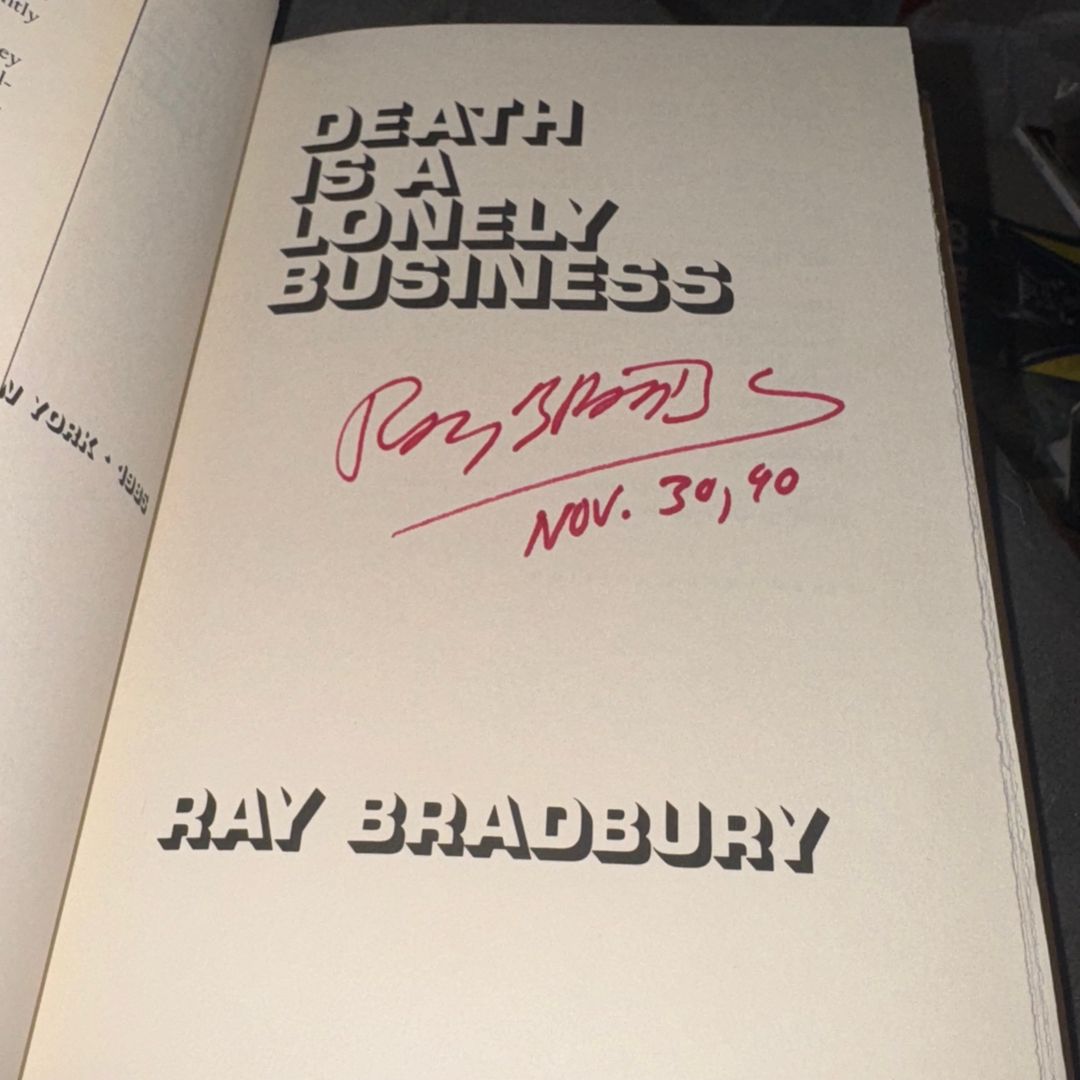 DEATH IS A LONELY BUSINESS