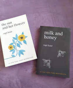 Milk and Honey and The Sun and Her Flowers (Set of 2)