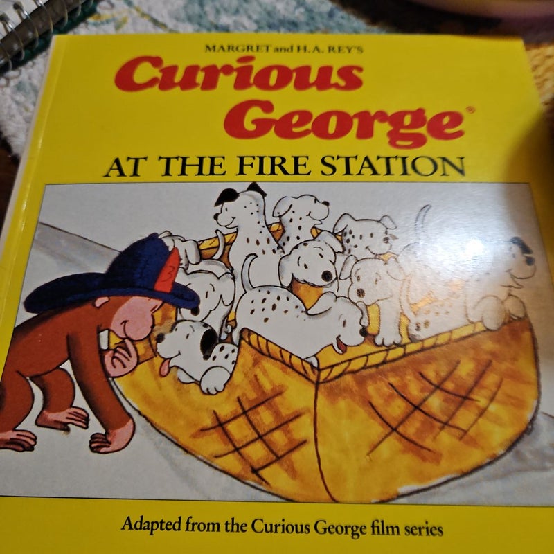 Curious George at the Railroad Station