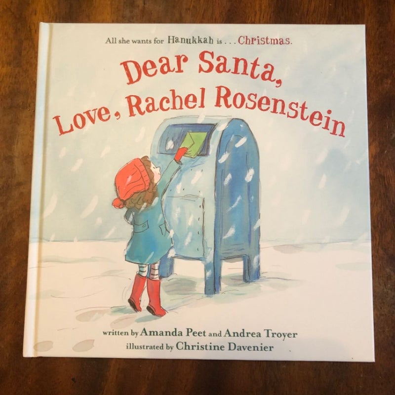 Dear Santa, Love, Rachel Rosenstein