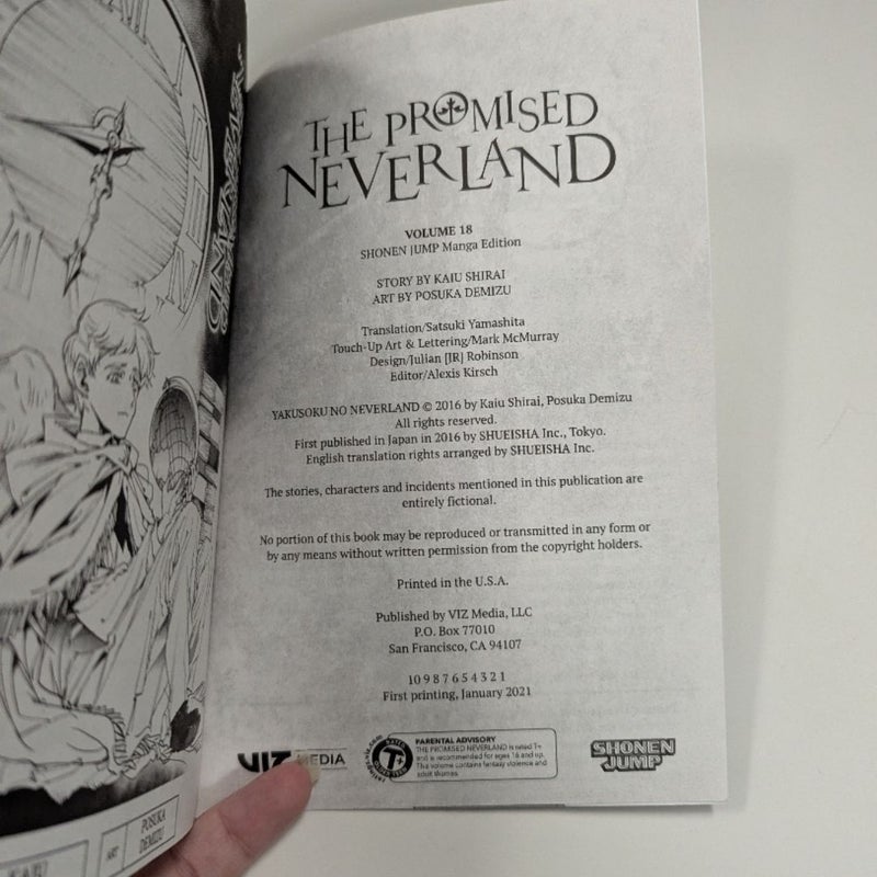 The Promised Neverland, Vol. 18