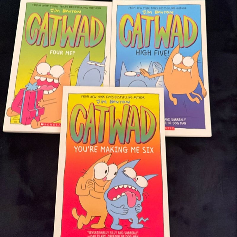 BUNDLE: Catwad Books 4, 5 & 6