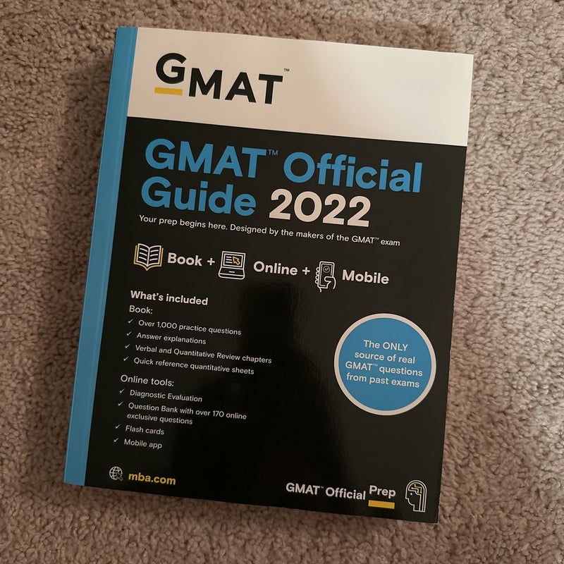 GMAT Official Guide 2022