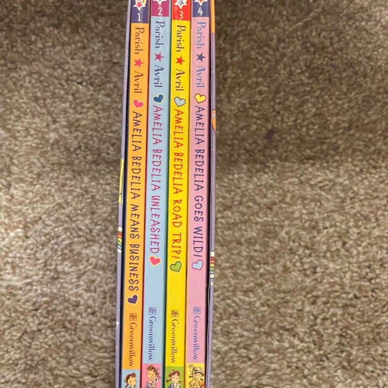 Amelia Bedelia Chapter Book 4-Book Box Set