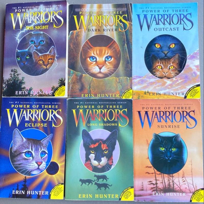 Power of Three Warriors Series Vol 1-6