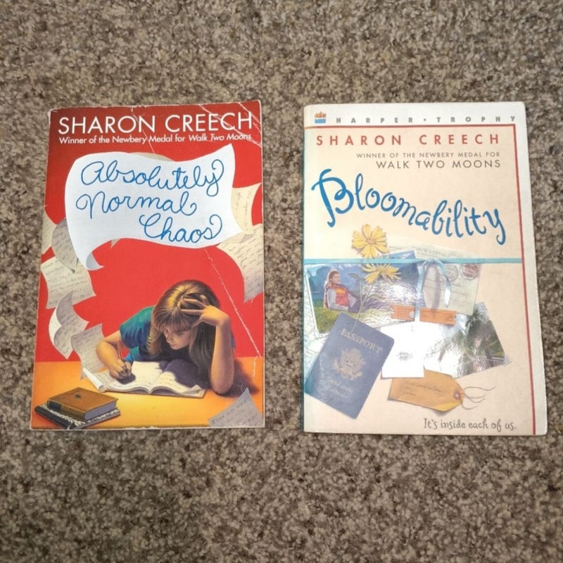 Sharon Creech Book Lot